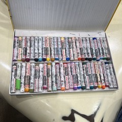 Cray-Pas Junior Artist Oil Pastels 50-Color Set w Bonus Pentel Arts 12-Color Set