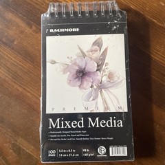 Extra Thick, Durable Multi-Media Drawing Pad for Sketching, Ink, Watercolor