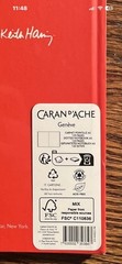 Rare Caran d’Ache KEITH HARING Sketchbook A5 – Special Edition JAPAN Sealed