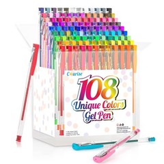 Courise – 108 Unique Colors Gel Pen Set
