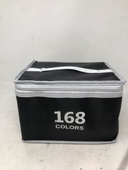 168 Colors Marker Set Dual Tip Art Markers with Carrying Case