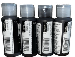 Lot of 4 – 2 Ounce Bottles FolkArt Outdoor Acrylic Paint in Burnt Umber