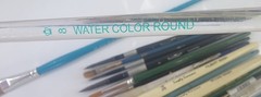 Lot Of 17 Brush Paint Vtg Lyra Germany Daniel Smith Marx Liquitex Royal And Mix
