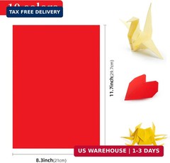 AIMI Assorted Colors Bulk for School Supplies A4 Copy Paper Construction Paper C