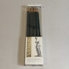VINTAGE Green Venus Drawing Pencils 3800 3H 10 Pack One Missing