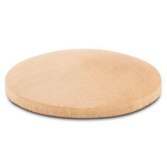 Unfinished Wood Round Discs 1″, Domed Wooden Circle for Crafts | Woodpeckers