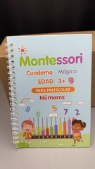 4 Spanish Magic Grooved Writing Practice for Kids , Reusable Grooved Handwriting