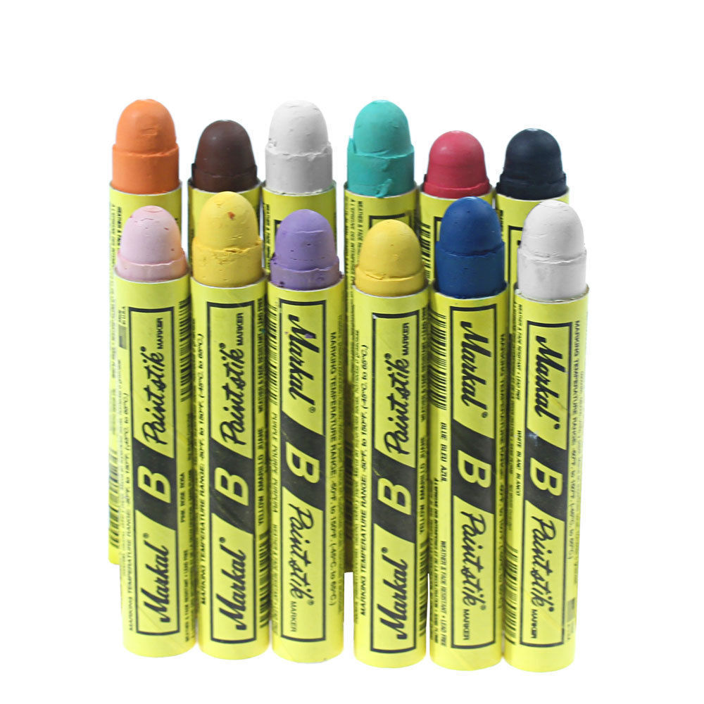 Markal B Industrial Solid 17mm Paint Stick Crayon Marker Graffiti Art Supplies
