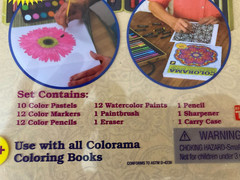 51 Piece Coloring Kit for Colorama Books NEW by Bulb Head