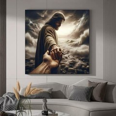 Religious Christian Paint By Numbers Kit Wall Art Decoration For Adults