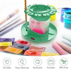 Foldable Paint Brush Cup Portable Art Cleaner for Acrylic Watercolor Painting