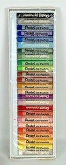 Vintage Pentel Oil Pastel 25 Colors Reg Size New Old Stock Original Box PHN25
