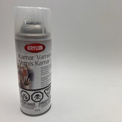 6 Cans Krylon Kamar Varnish Non Yellowing Protection Oil Acrylic & Watercolor