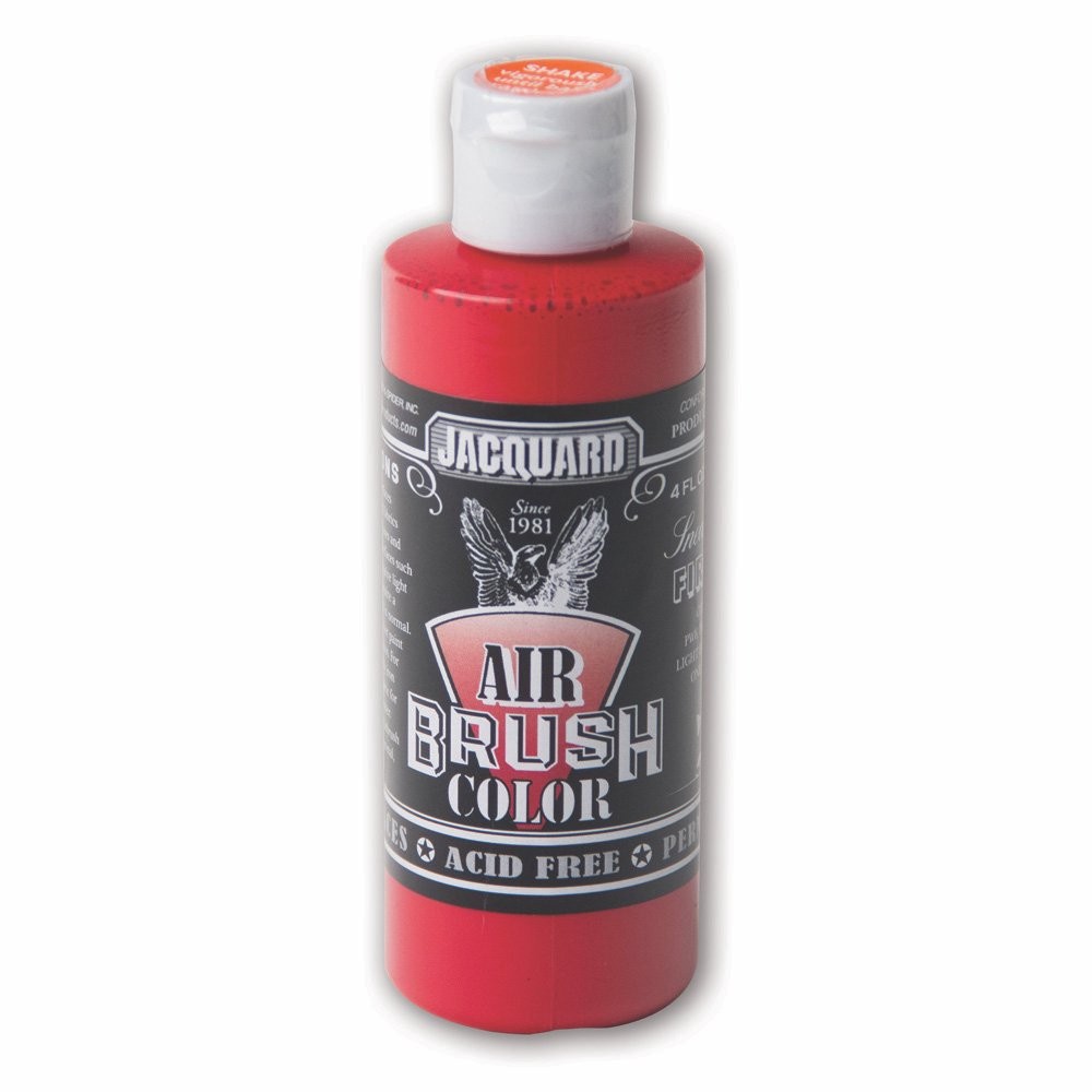 Jacquard Airbrush Sneaker 4oz Fire Red 4 Fl Oz (Pack of 1),