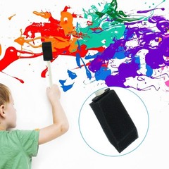 Foam Paint Brushes with Wooden Handle Sponge Painting Brush Set