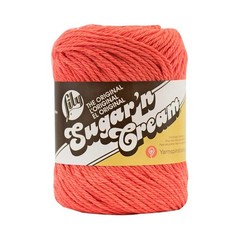 Lily Sugar ‘N Cream The Original Solid Yarn, 2.5oz, Medium 4 Gauge, 100% Cotton