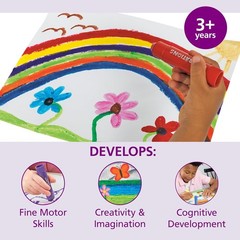 Colorations Tempera Paint Sticks 144 Pcs 12 Colors