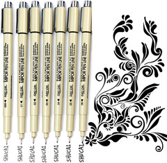 Micron Pen Set Pens Fine Liner Pen Micro Pens for Drawing Sketching Art Supplies