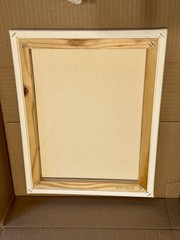 11×14 + 8×10 Blank White Stretched Canvas For Painting Arteza + Artist’s Loft x5