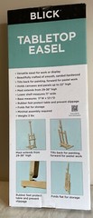 Blick Smooth Sanded Wooden Tabletop Studio Easel 22″ Canvas