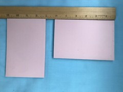 7 Pink Rubber Carving Blocks Linoleum Block 4×6” for Stamp Making Printing Art