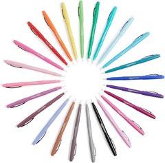 Amazon Basics Felt Tip Marker Pens, Versatile for Writing, Drawing, and Journali