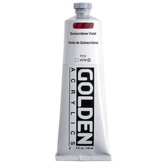 Golden Heavy Body Acrylic – Quinacridone Violet – 5oz Tube