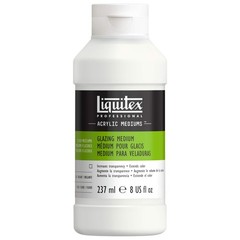 Professional Fluid Glazing Medium 237ml 8 Oz For Acrylic Paint Art Supply