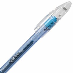 Pentel Arts Sparkle Pop Metallic Gel Ink Pen, 1.0mm Bold Line, Assorted