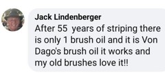 4oz NATURAL Animal Brush Oil “PRESERVATIVE” for Pinstriping & Lettering Brushes
