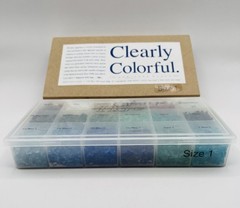 Heritage Glass Sample Glass Pack SIZE 1 Multiple Colors