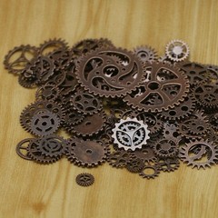 Alloy Bronze Watch Parts Steampunk Cyberpunnk Cogs Gears DIY Jewelry Crafts