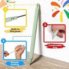 24 Colors Acrylic Markers Set, Dual Tip Acrylic Paint Markers with Fine & Dot…