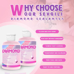 Diamond Painting Sealer Kits 120ML with Brushes, Diamond Art Sealer Puzzle Glue