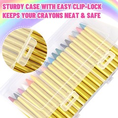 Face Paint Crayons for Kids – 18pcs Non-Toxic, Washable 18 Vibrants Colors