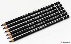 Staedtler Mars Lumograph Black 6B 100B-6B Drawing Pencils, Pack of 6