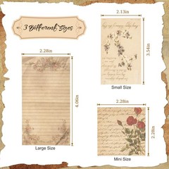 240 Sheets Scrapbook Paper, Journaling Scrapbooking Supplies, Aesthetic I