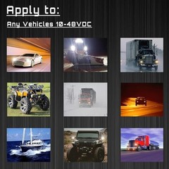 12 Inch Slim LED Light Bars for Truck, 12V 24V 120W 10000lm 12 Inch 2 Pack