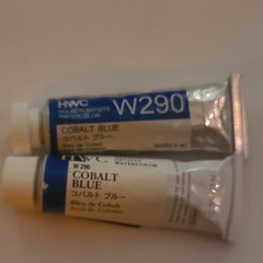 Holbein HWC Artists’ Watercolor Paint Cobalt Blue W290 15ml Tube 2-Pack
