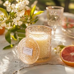 LA JOLIE MUSE Yuzu & Neroli Blossom Candle – Yuzu, &