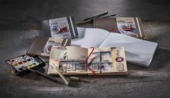 Hahnemühle Hahnemuhle Toned Gray Watercolor Book A6 30 Sheets 10625170