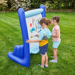 Inflatable Kids Art Easel, Outdoor & Indoor Paint Station, Creative Coloring,…