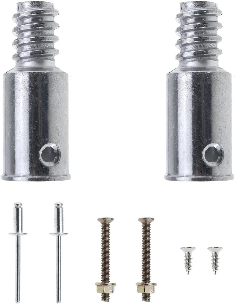 MEETOOT 2PCS 0.85inch/22mm Threaded End Replacement Repair Kit Metal Handle…