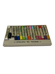 Lot Of 2 Vintage Craftint 16 Colors Oil Pastels Set 505 Small Size One Pack NEW