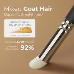 Versatile 31PCS Miniature Paint Brushes with Ergonomic Handles & Gift Packaging