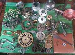 1 pound lot of Steampunk Parts for Artists-Wholesale -assorted smalls @@sale@@#6