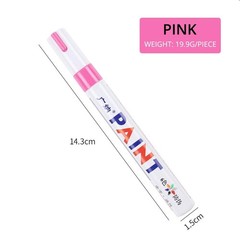 Waterproof Permanent Paint Marker Pen Ink Car Tire Tread Rubber Metal Mechanic