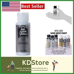 Extreme Glitter Silver Acrylic Paint – 2 oz.