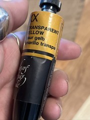 BLOCKX Transparent Yellow Oil Color 35ml New Old Stock Vintage 23.611