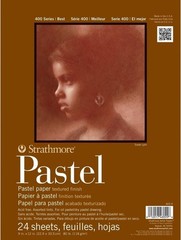 Pastel Pad 9×12 Assorted Colors 24 Sheets Glue Bound Art Paper
